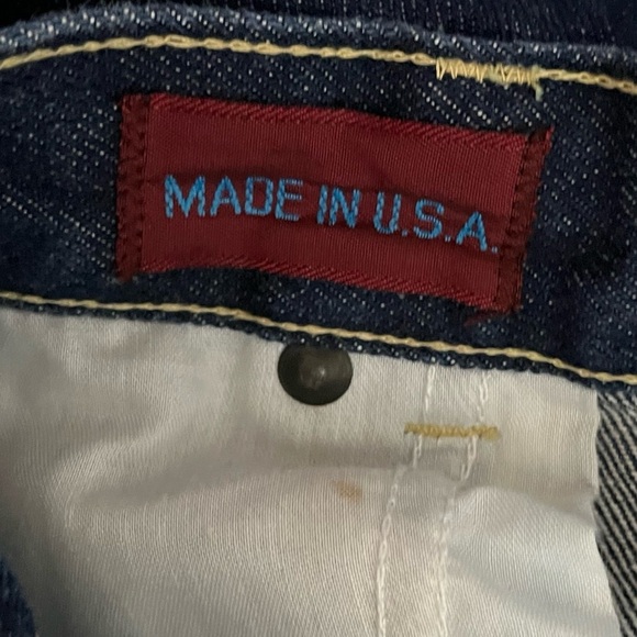 Womens Vintage CHIC Dark Blue High Rise Mom Denim Jeans Sz 14 - Picture 4 of 9